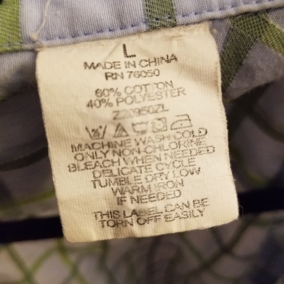 Mens size Large Reversible Dress Shirt - Picture 4 of 4